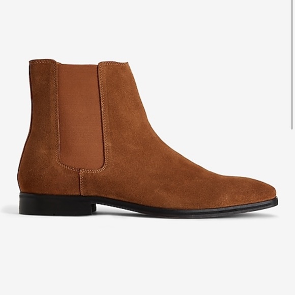 Genuine Suede Chelsea Boot